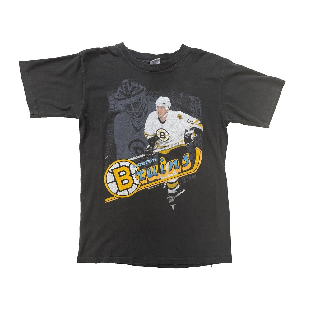 Vintage 90s Boston Bruins Shirt Mens Medium NHL Hockey‎ Salem Single Stitch RARE